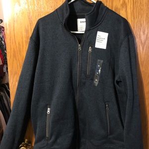 NWT Men’s Sonoma Supersoft Fleece Sweater Jacket